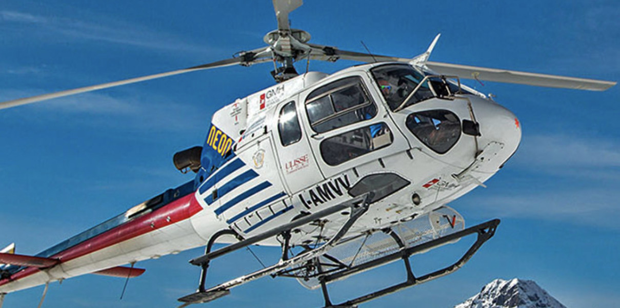 heli-skiing in la_thuile, italy