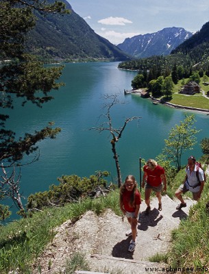 lake achensee in winter, lakes & mountains holiday accommodation