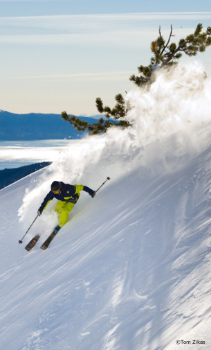 lake tahoe - off-piste skiing alpine-meadows