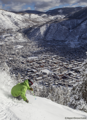 off-piste skiing in aspen, aspen ski holidays, colorado