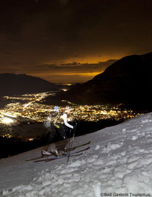 skiing in bad gastein, austria