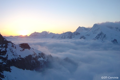 cervinia ski tour, off-piste skiing