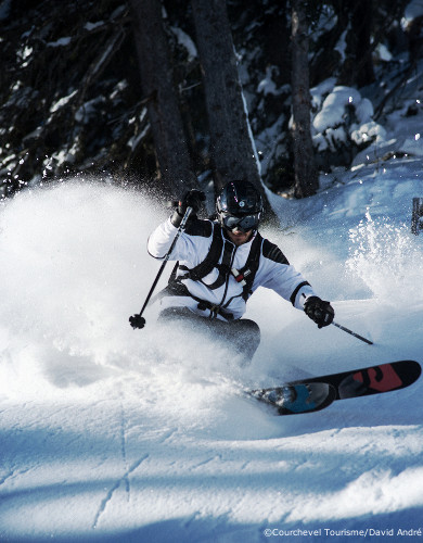 courchevel ski touring