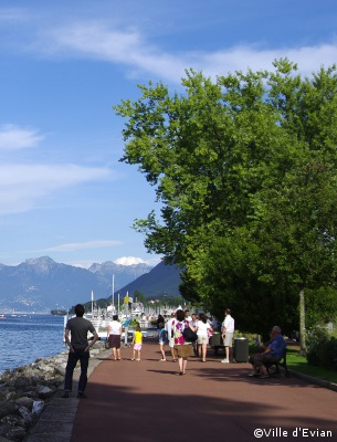 evian-les-bains holiday rentals, lake geneva