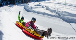 snow tubing finkenberg