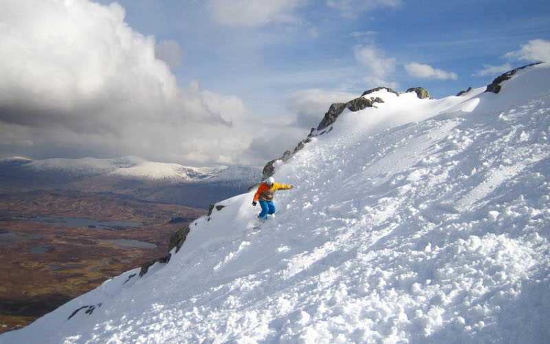 skiing in glencoe