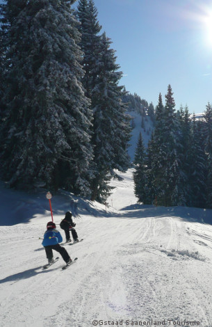 skiing in gstaad