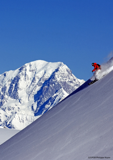 la plagne and paradiski off-piste ski touring