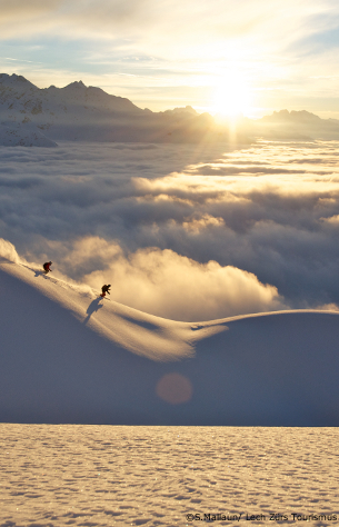 lech skiing