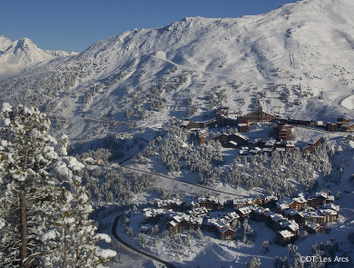 les arcs ski resort