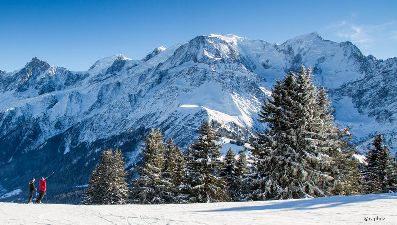 skiing in les houches chamonix montb lanc