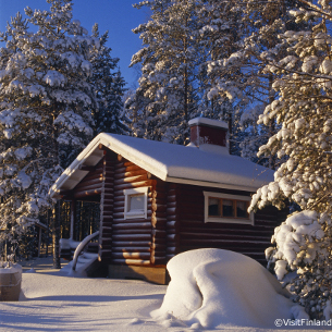 off-piste skiing in levi, finland