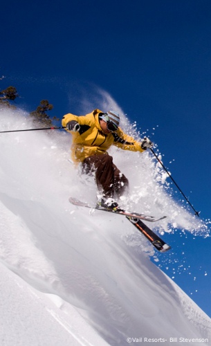 lake tahoe - off-piste skiing northstar