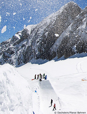 skiing in Ramsau - Dachstein glacier, austria, ski holidays