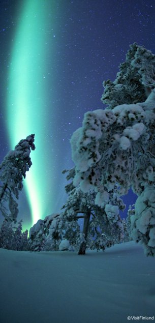 Saariselkä resort guide northern lights