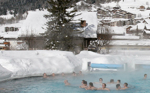 Leukerbad thermal spa