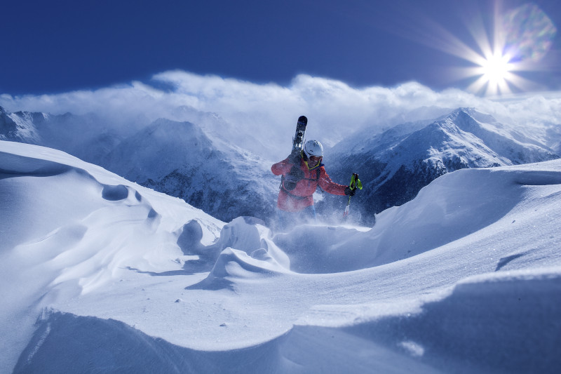 early season ski lessons on the tiefenbach glacier