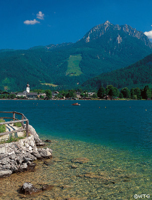 salzburgerland, strobl town on lake wolfgang, accommodation