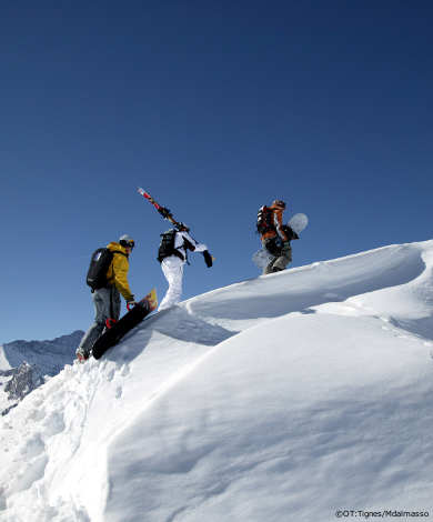 tignes ski touring, espace killy mountain guides