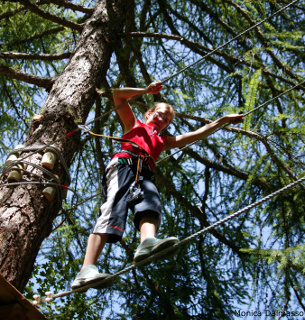 children activities - high ropes