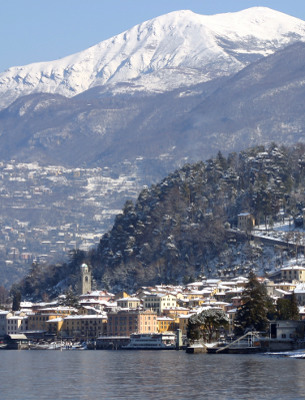 Tremezzo villas looking on to lake como