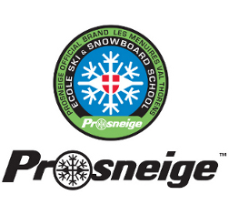 proneige, les menuires ski guiding school