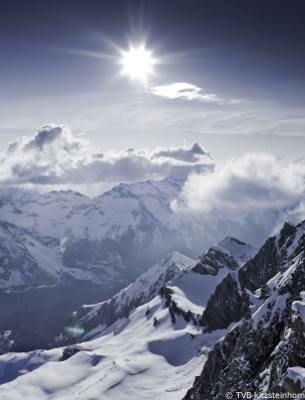 kaprun - skiing Kitzsteinhorn glacier